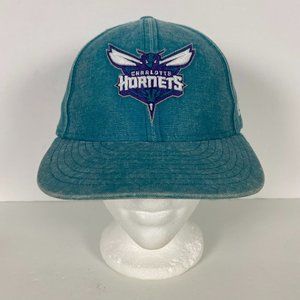 New Era Teal and Purple Charlotte Hornets Hat
